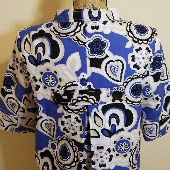 Madison Floral print Double Stitched Jacket size Medium - Picture 5 of 11